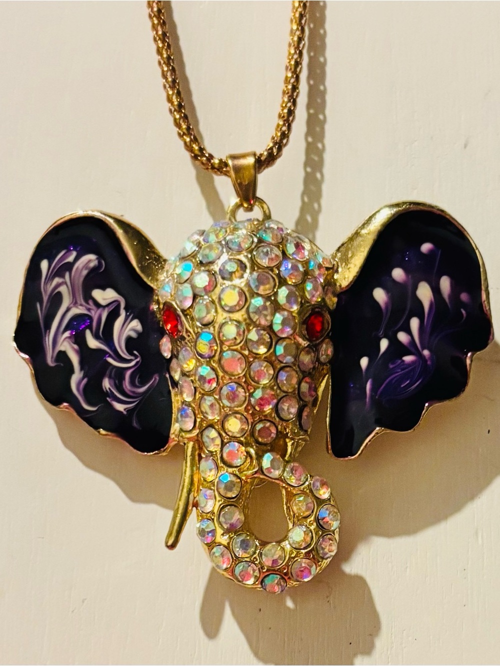 Elephant Pendant Necklace